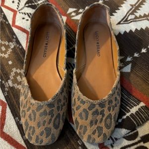 Lucky Brand Leopard Print Flats